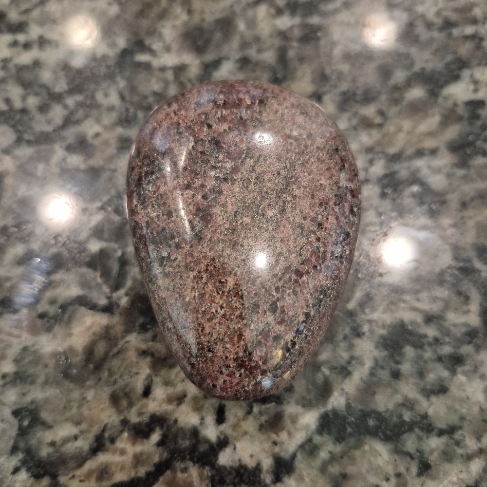 Natural Llanite Jasper Que Serra Palm Stone #9 New - Picture 4 of 6